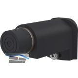 KWS Wandt�rpuffer 2051 gefederter Anschlagpuffer, Aluminium schwarz lackiert