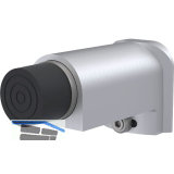 KWS Wandt�rpuffer 2051 gefederter Anschlagpuffer, Aluminium silber eloxiert