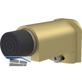 KWS Wandt�rpuffer 2051 gefederter Anschlagpuffer, Alu messingf�rbig eloxiert