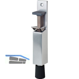 T�rfeststeller 1035 Hub 50 mm, 212 x 30 mm, Aluminium wei� RAL 9016