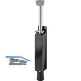 T�rfeststeller 1045 Hub 90 mm, 315 x 35 mm, Aluminium schwarz lackiert