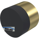 KWS Wandt�rpuffer 2068, � 30 mm, L�nge 25 mm, Messing matt