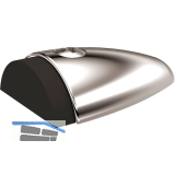 KWS Bodent�rpuffer 2090, 90 x 60 x 25mm, Messing vernickelt