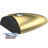 KWS Bodent�rpuffer 2092, 90 x 60 x 25mm, Messing matt