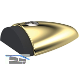 KWS Bodent�rpuffer 2092, 90 x 60 x 25mm, Messing poliert