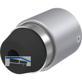 KWS Wandt�rpuffer 2120 gefederter Anschlagpuffer, Stahl/Alu silber lackiert