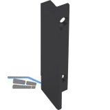 MARCHESI Balkont�rgriff, L�nge 60 mm, Aluminium schwarz