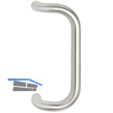 KWS T�rgriff Serie 84 - B�gel, L 330 mm, LA. 300 mm, � 30 mm, Edelstahl