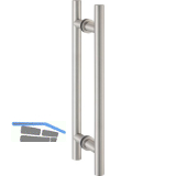 KWS T�rgriff 8142, L�nge 350 mm, Aluminium Edelstahl-Effekt