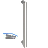 KWS T�rgriff 8171 - L 600 mm, LA. 570 mm, � 30 mm, Edelstahl matt