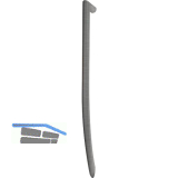 SCH�SSWENDER Sto�griff - L: 800 mm, Lochabstand: 720 mm, Edelstahl