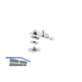 KWS Drehzapfenband 6208 mit Nadellager, Edelstahl matt