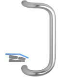 MARCHESI T�rgriff 4520 - gebogen, 382mm, LA. 350mm, Edelstahl matt