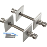 SCH�SSWENDER Befestigungszubeh�r - f�r Holz, paarweise, eckig, TS: 38 - 80mm