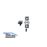 SCH�SSWENDER Befestigungszubeh�r - f�r Glas, eckig, einseitig, TS: 8 - 12mm