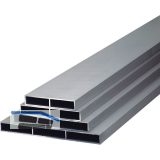 Balkengriff 120 x 18 x 2mm, auf Ma� geschnitten, Alu silber eloxiert