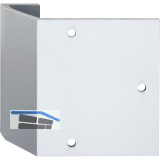 KWS Konsole I - 120mm f�r bauseitige Griffplatten, Alu silber eloxiert