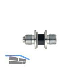 HOPPE Befestigung Nr. 7 paarweise Glas, BS-701/B, T�rst�rke 8-12 mm, verzinkt