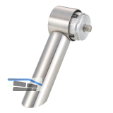 KWS Endst�tze RS - schr�g 45� Rundrohr, rechts, 40mm, Edelstahl