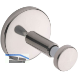 Handlauftr�ger zum Klemmen, modern, Wandabstand 75 mm, Stahl vernickelt