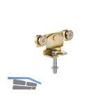 Rollapparat HELM 191 zweipaarig Stahl verzinkt gelb ammoniakbest�ndig