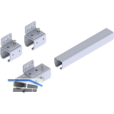 Erweiterungsset HELM 400 f�r Schiebetorbeschlagset, Wandmontage,Stahl verzinkt