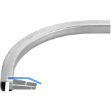 Kreisbogen HELM 400, 90� horizontal, Edelstahl