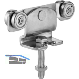 Rollapparat HELM 491 zweipaarig Edelstahl