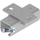 Kombinationsmuffe/Verbindungsmuffe HELM 407 f�r Deckenmontage, Stahl verzinkt