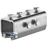 Verbindungsmuffe HELM 1403, Schraube M8 x 16 mm, Edelstahl