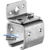 Wandbefestigungsmuffe HELM 501, Loch � 17 mm, M8 x 25, Edelstahl