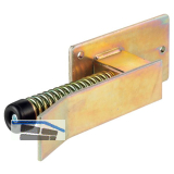 Torpuffer unten HELM 560 L mit Stahlfeder 600 kg Stahl verzinkt gelb