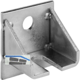 Winkelbefestigung HELM 604 W einfach Edelstahl