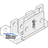 F�hrung unten kurz, zu F�hrungsschiene