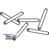 Verbindungsstifte HAWA-Frontslide 60/A und 60/matic, Set a 6 St�ck