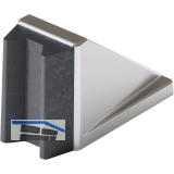 HAWA Bodent�rstopper mit Zentrierteil Zamak verchromt matt