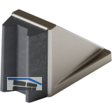 HAWA Bodent�rstopper mit Zentrierteil Zamak Edelstahl-Effekt