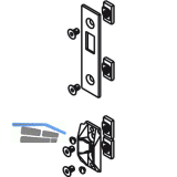HAWA Toplock Schlie�platte f�r Wandanschlussprofil inkl. Zentrierteil