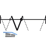 Zusatzgarnitur HAWA-Varioflod 80/H m. F�hrung