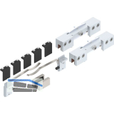 HELM GT-L 80 Beschlagset Glas 8-10,76 mm ohne Laufschiene 80 kg Edelstahl-Effekt