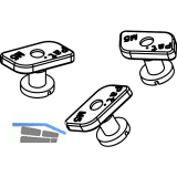 HAWA Junior 120 Montageset zu Winkelprofil (10 St�ck)