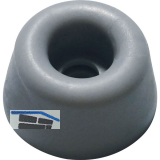 Gummipuffer � 20 mm, H�he 10 mm, Gummi grau