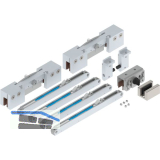 HELM GT-S 150 Beschlagset Glas 8-12,76 mm Einzugsd�mpfung 150kg Edelstahl-Effekt