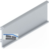 HELM 140 Adapterst�ck f�r Blende oder Abstandsprofil silber eloxiert