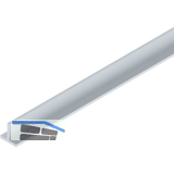 HELM GT-L T-Blende auf Ma� geschnitten silber eloxiert