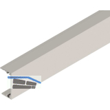 HELM GT-S 150 Blende auf Ma� geschnitten Edelstahl-Effekt