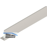 HELM GT-L Blende auf Ma� geschnitten Aluminium Edelstahl-Effekt