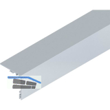 HELM GT-S 150 Montageprofil deckenb�ndige Montage auf Ma� Alu silber eloxiert