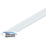 HELM GT-S 150 Blende deckenb�ndige Montage auf Ma� Alu silber eloxiert