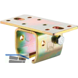 Deckenbefestigungsmuffe HELM 102, Stahl verzinkt, gelb